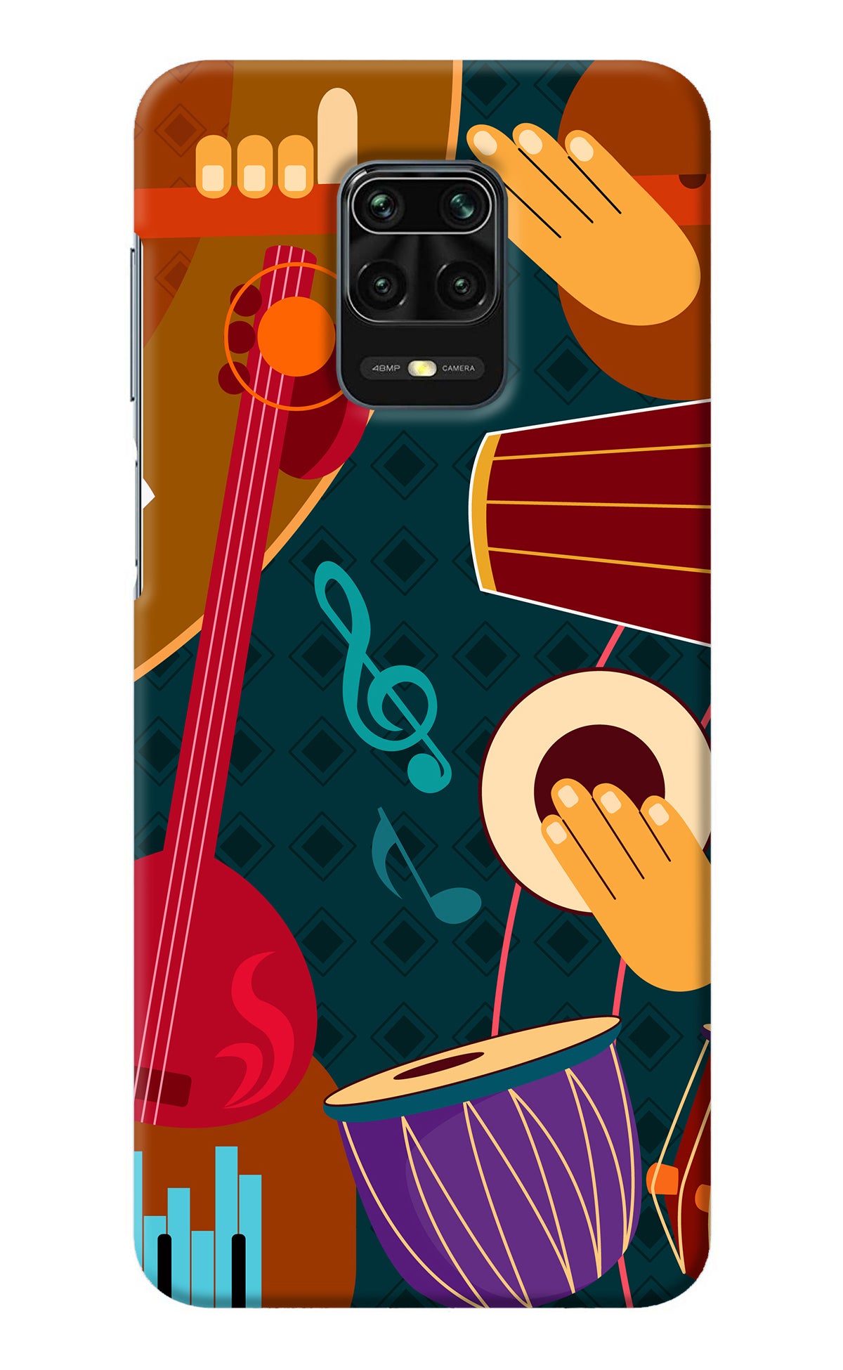 Music Instrument Redmi Note 9 Pro/Pro Max Back Cover