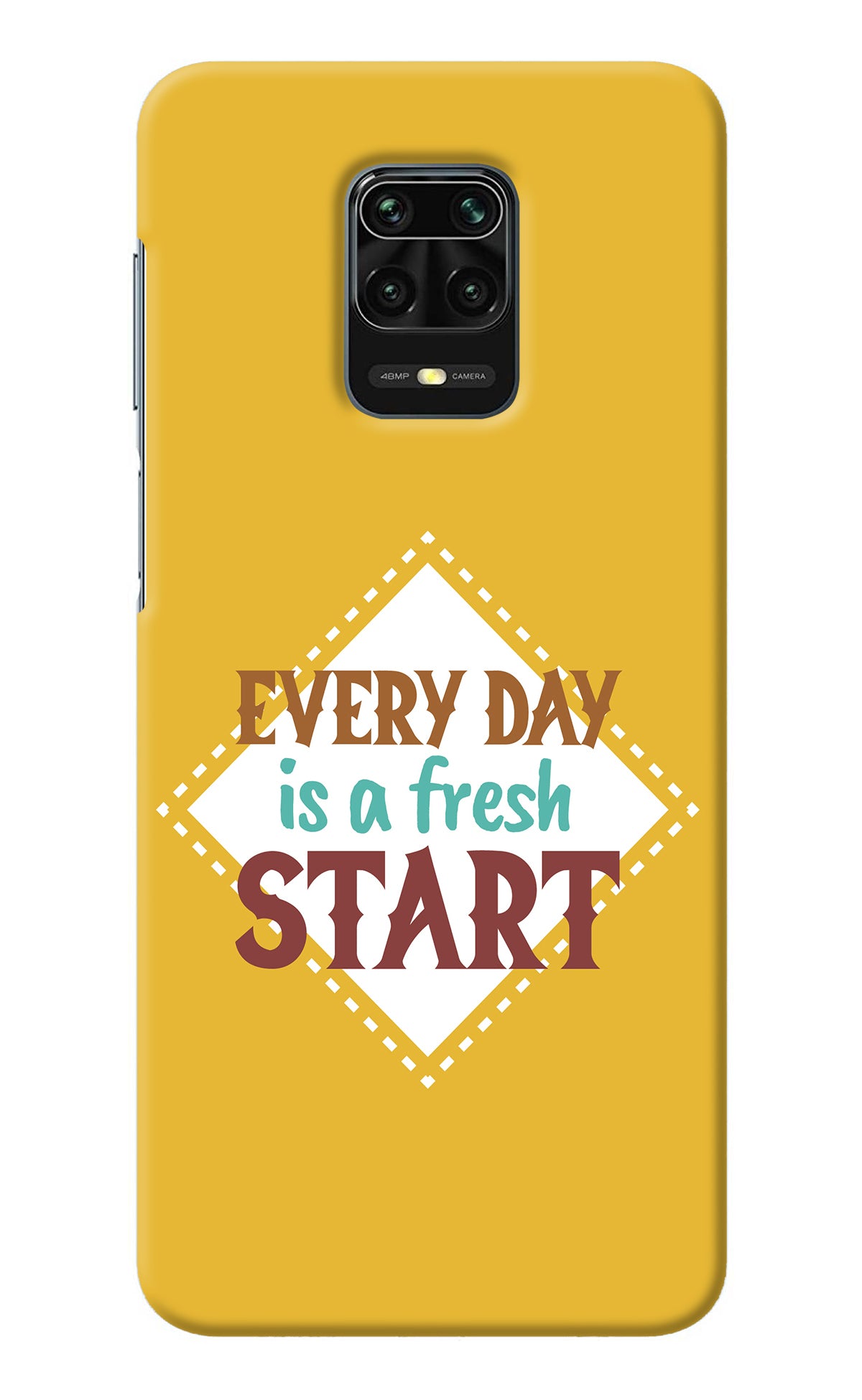 Every day is a Fresh Start Redmi Note 9 Pro/Pro Max Back Cover