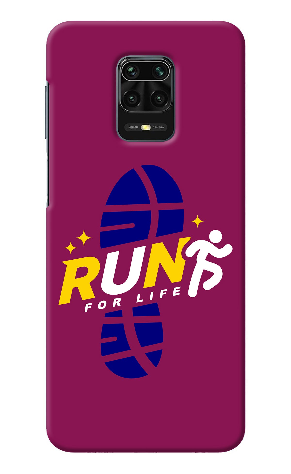 Run for Life Redmi Note 9 Pro/Pro Max Back Cover