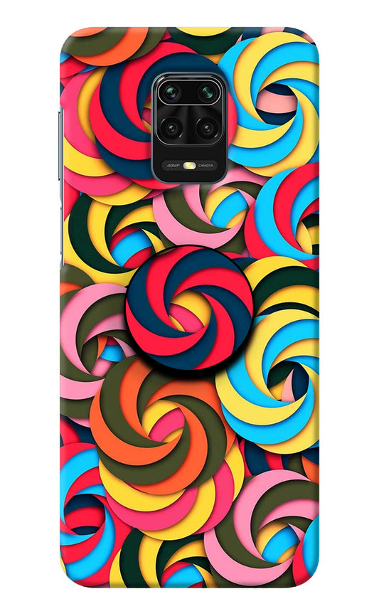 Spiral Pattern Redmi Note 9 Pro/Pro Max Pop Case