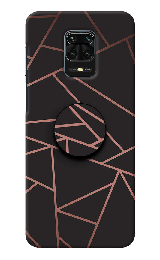 Geometric Pattern Redmi Note 9 Pro/Pro Max Pop Case