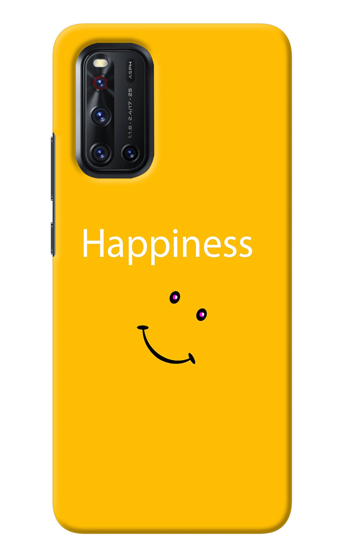 Happiness With Smiley Vivo V19 Back Cover