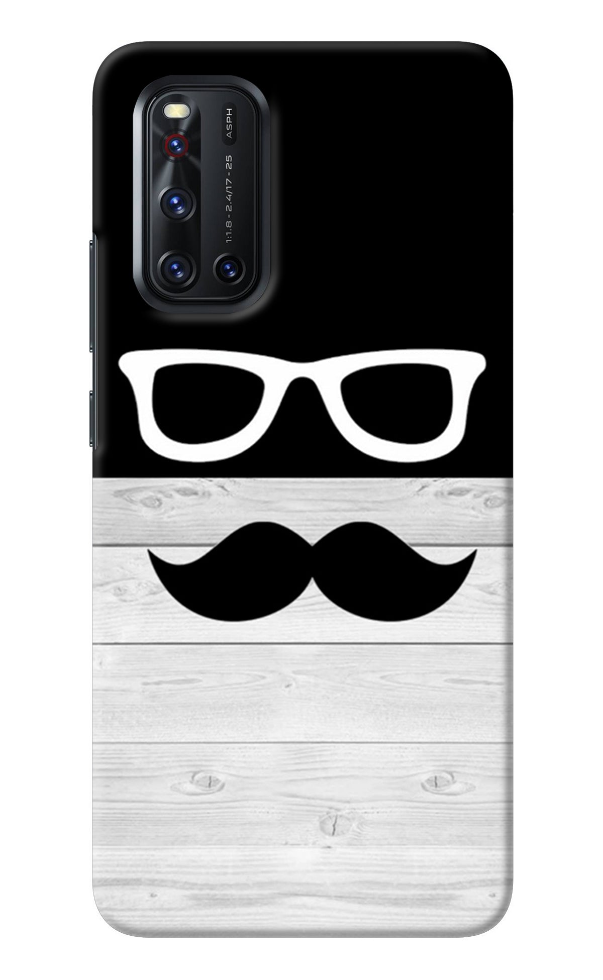 Mustache Vivo V19 Back Cover