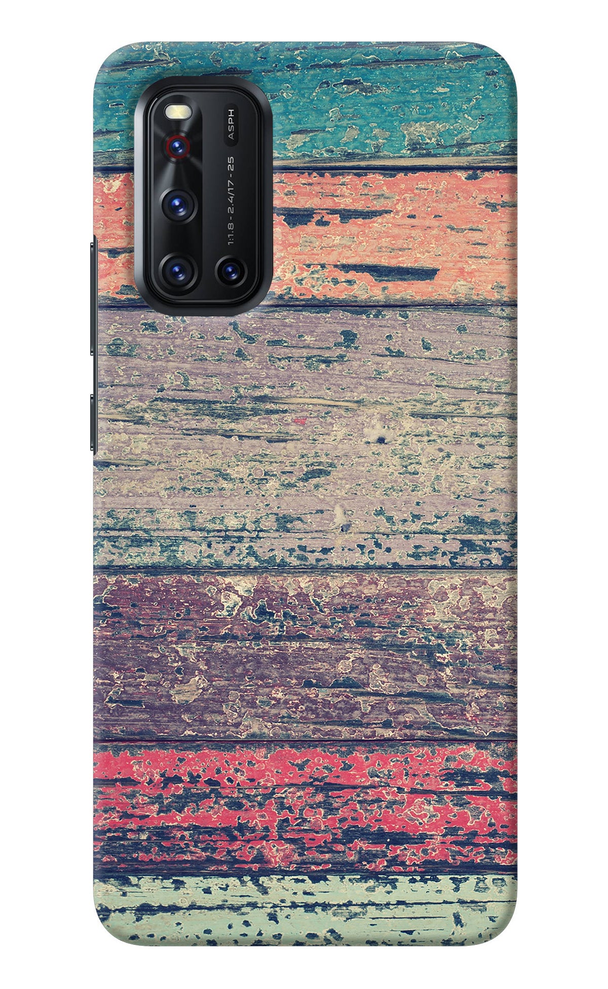 Colourful Wall Vivo V19 Back Cover