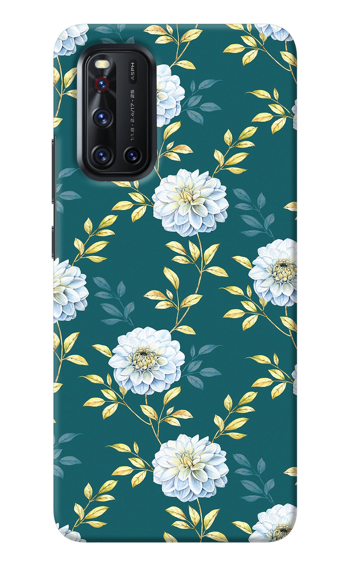 Flowers Vivo V19 Back Cover