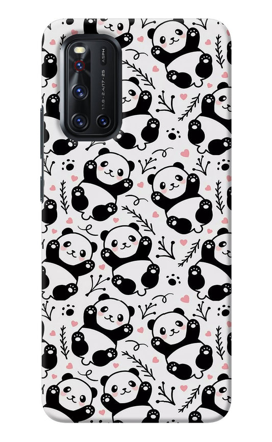 Cute Panda Vivo V19 Back Cover