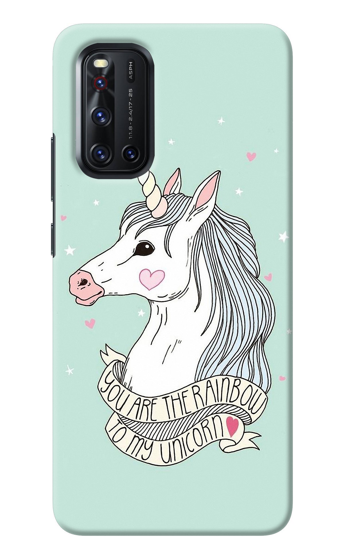 Unicorn Wallpaper Vivo V19 Back Cover