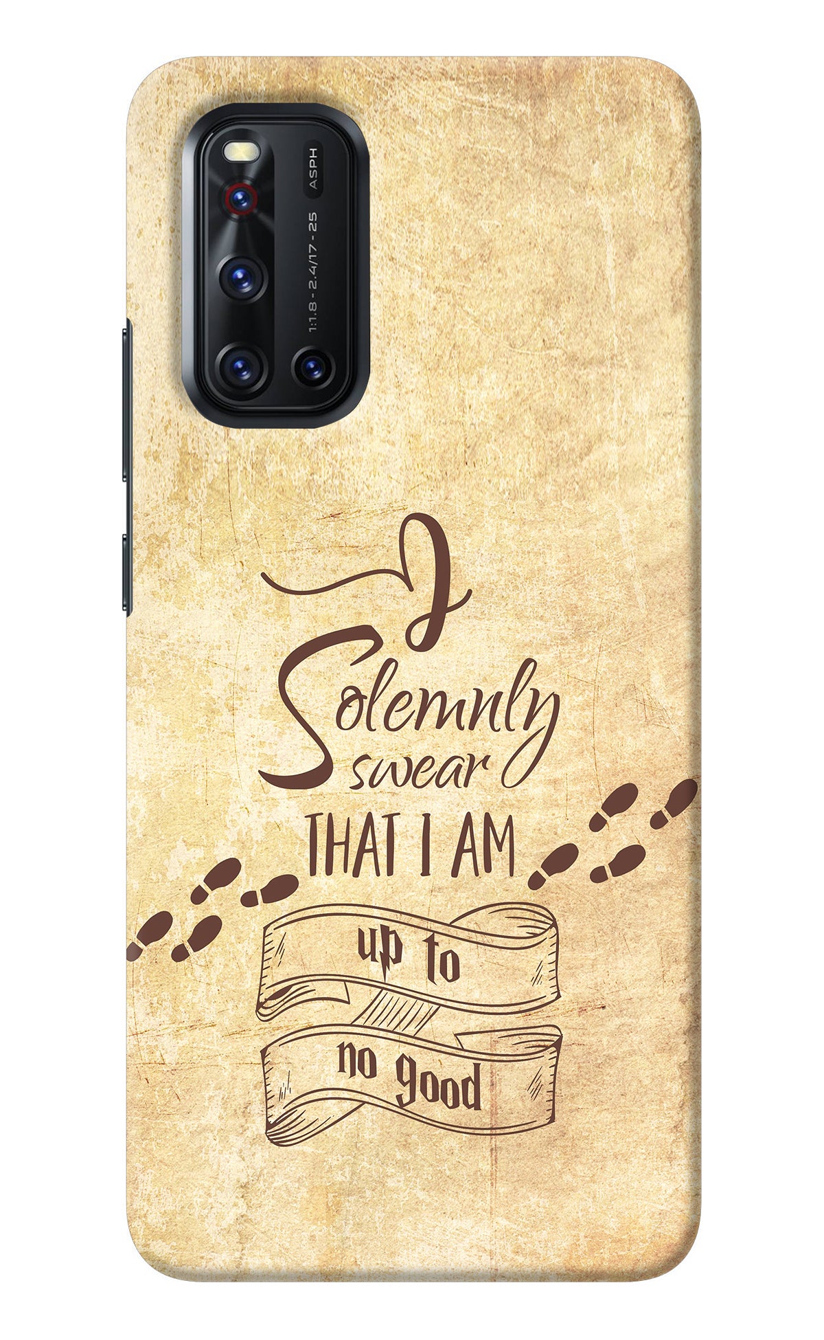 I Solemnly swear that i up to no good Vivo V19 Back Cover