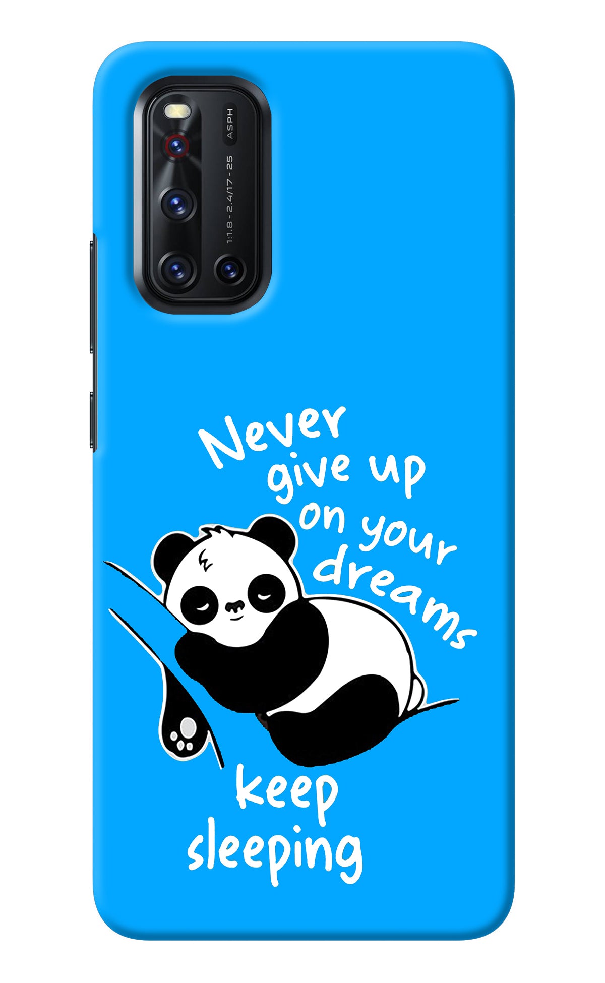 Keep Sleeping Vivo V19 Back Cover