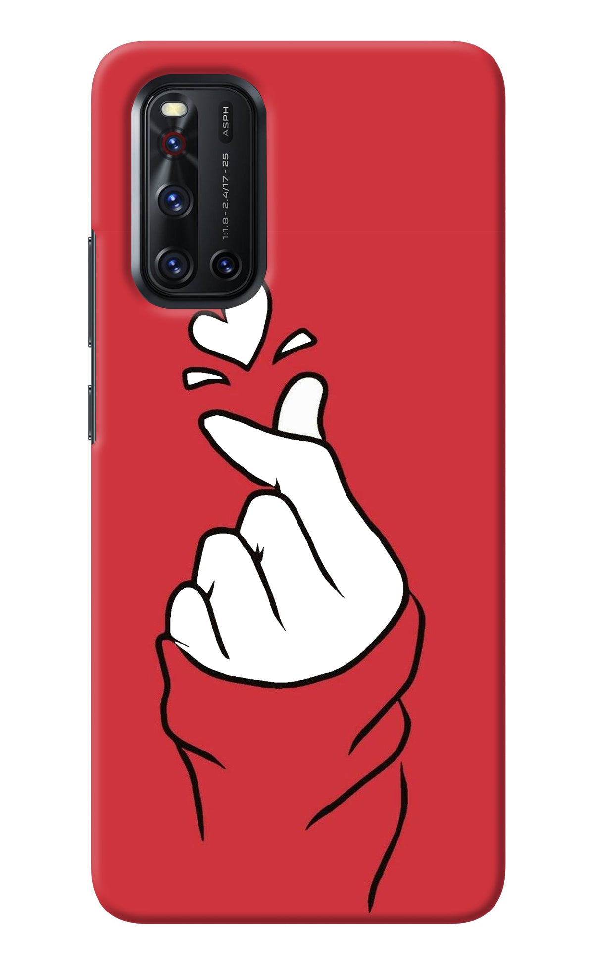 Korean Love Sign Vivo V19 Back Cover