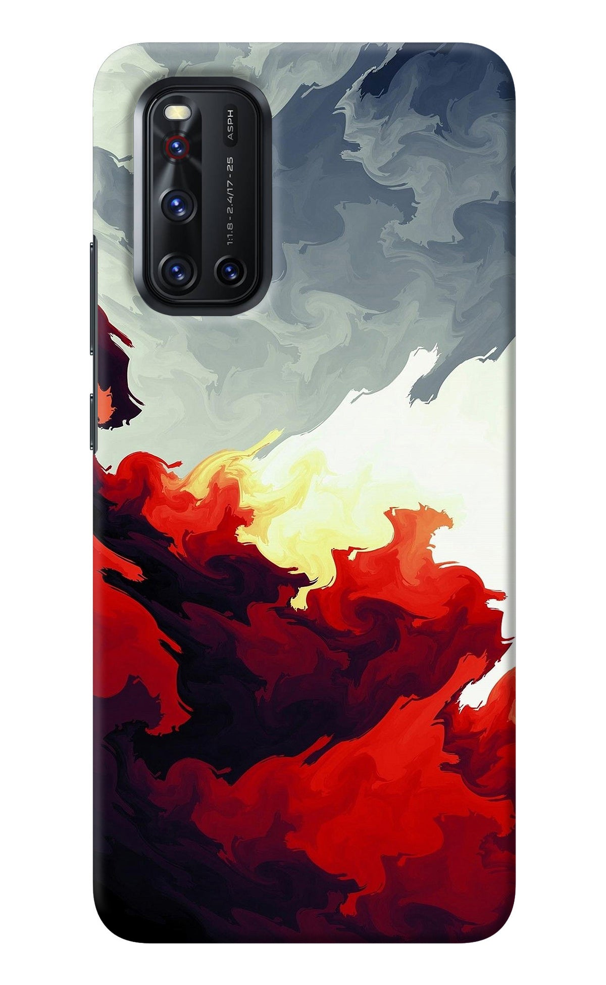 Fire Cloud Vivo V19 Back Cover