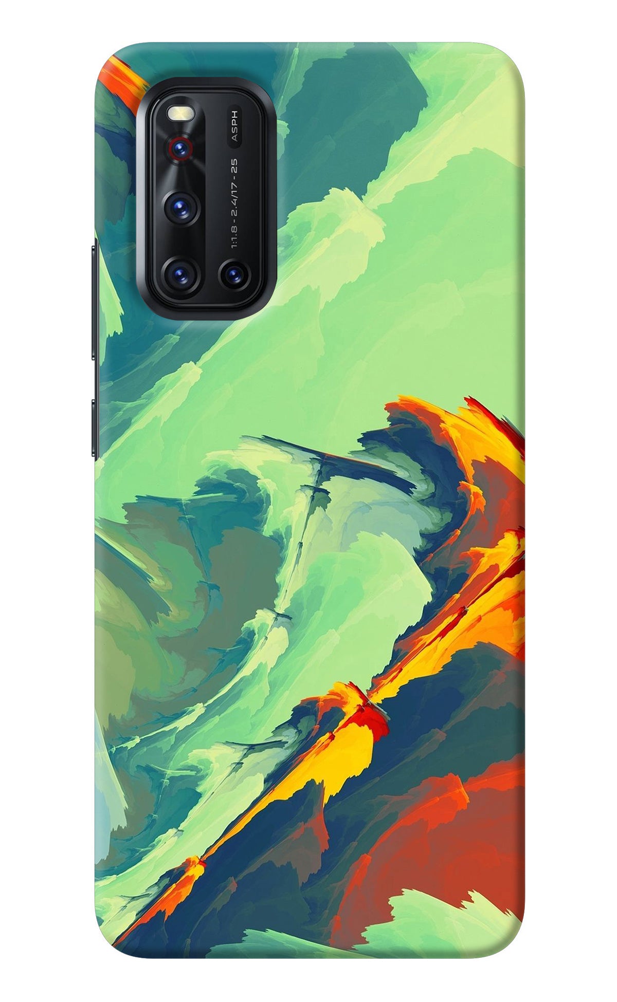 Paint Art Vivo V19 Back Cover