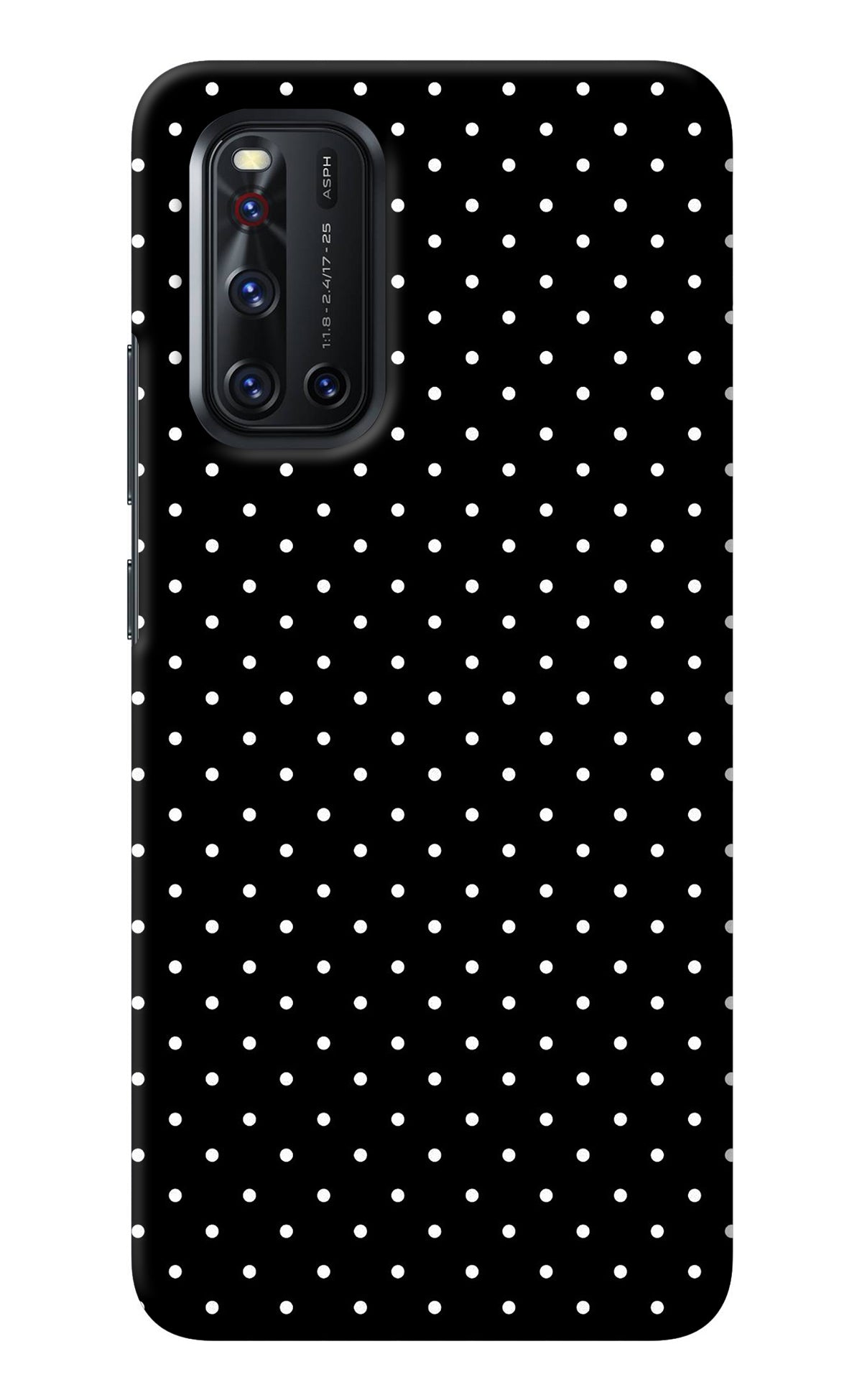 White Dots Vivo V19 Back Cover