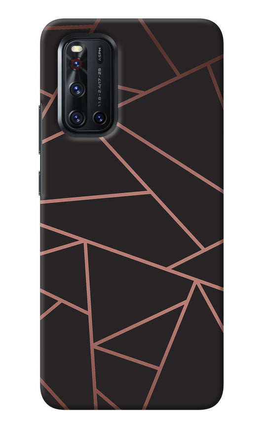 Geometric Pattern Vivo V19 Back Cover