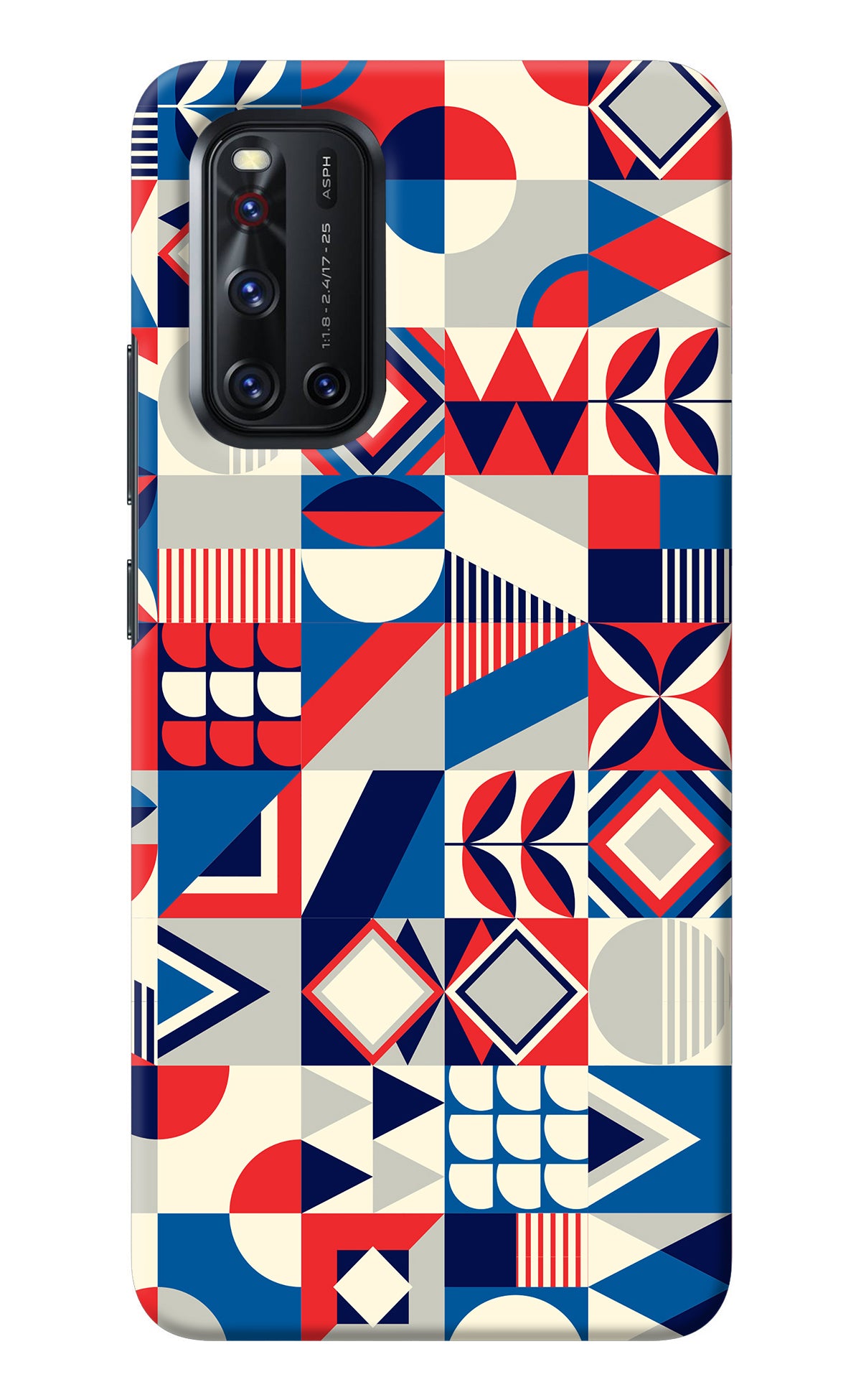 Colorful Pattern Vivo V19 Back Cover