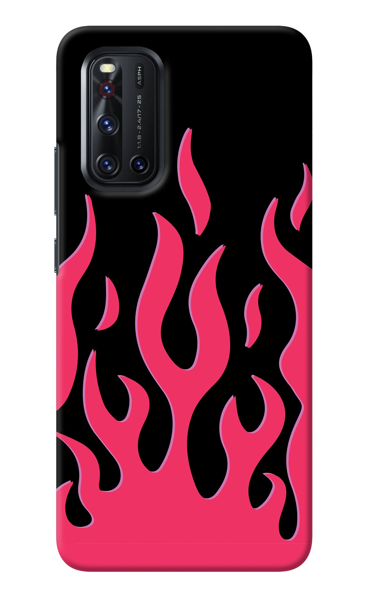 Fire Flames Vivo V19 Back Cover