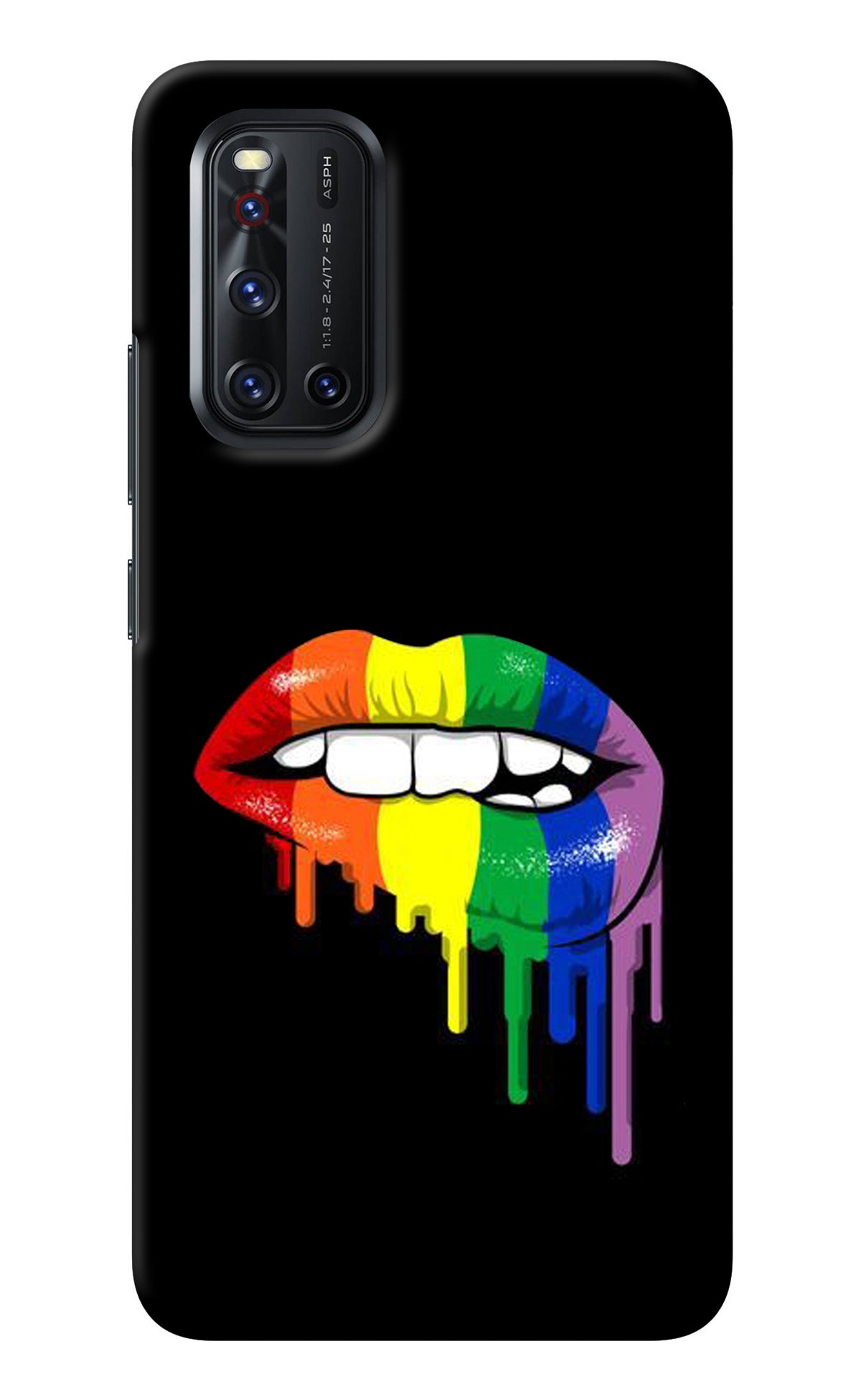 Lips Biting Vivo V19 Back Cover