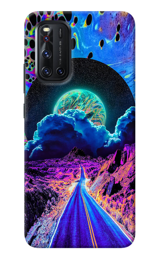 Psychedelic Painting Vivo V19 Back Cover