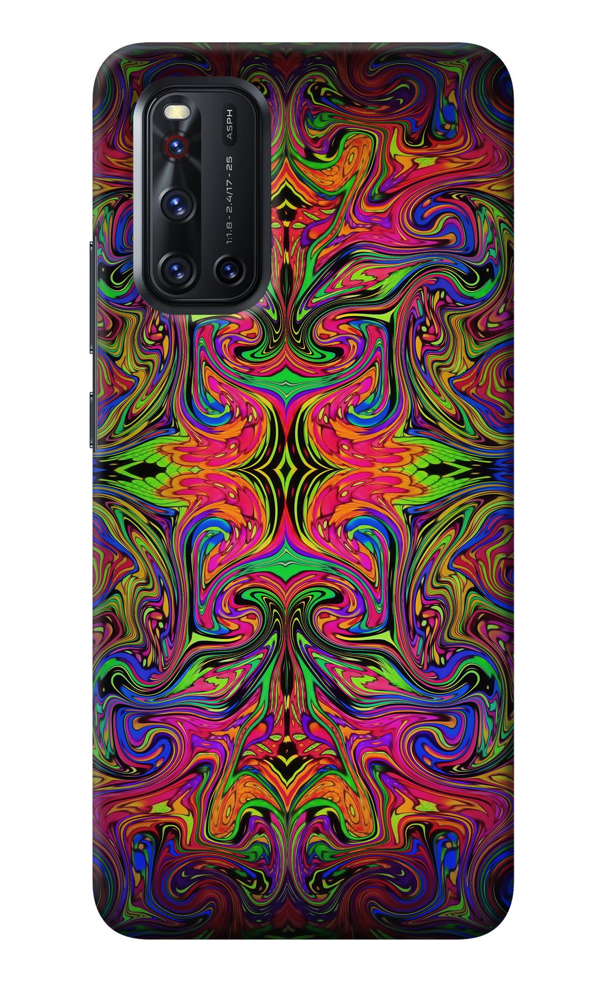 Psychedelic Art Vivo V19 Back Cover