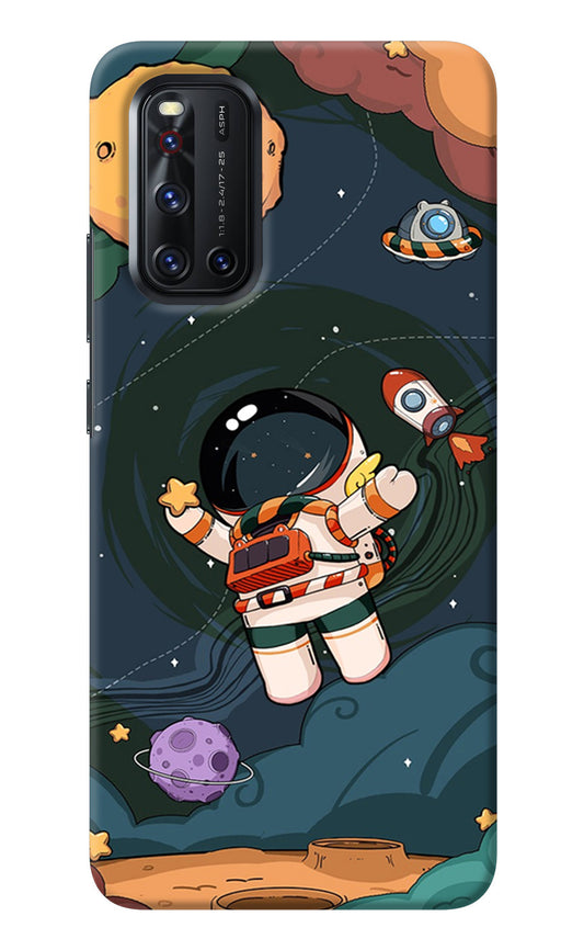 Cartoon Astronaut Vivo V19 Back Cover