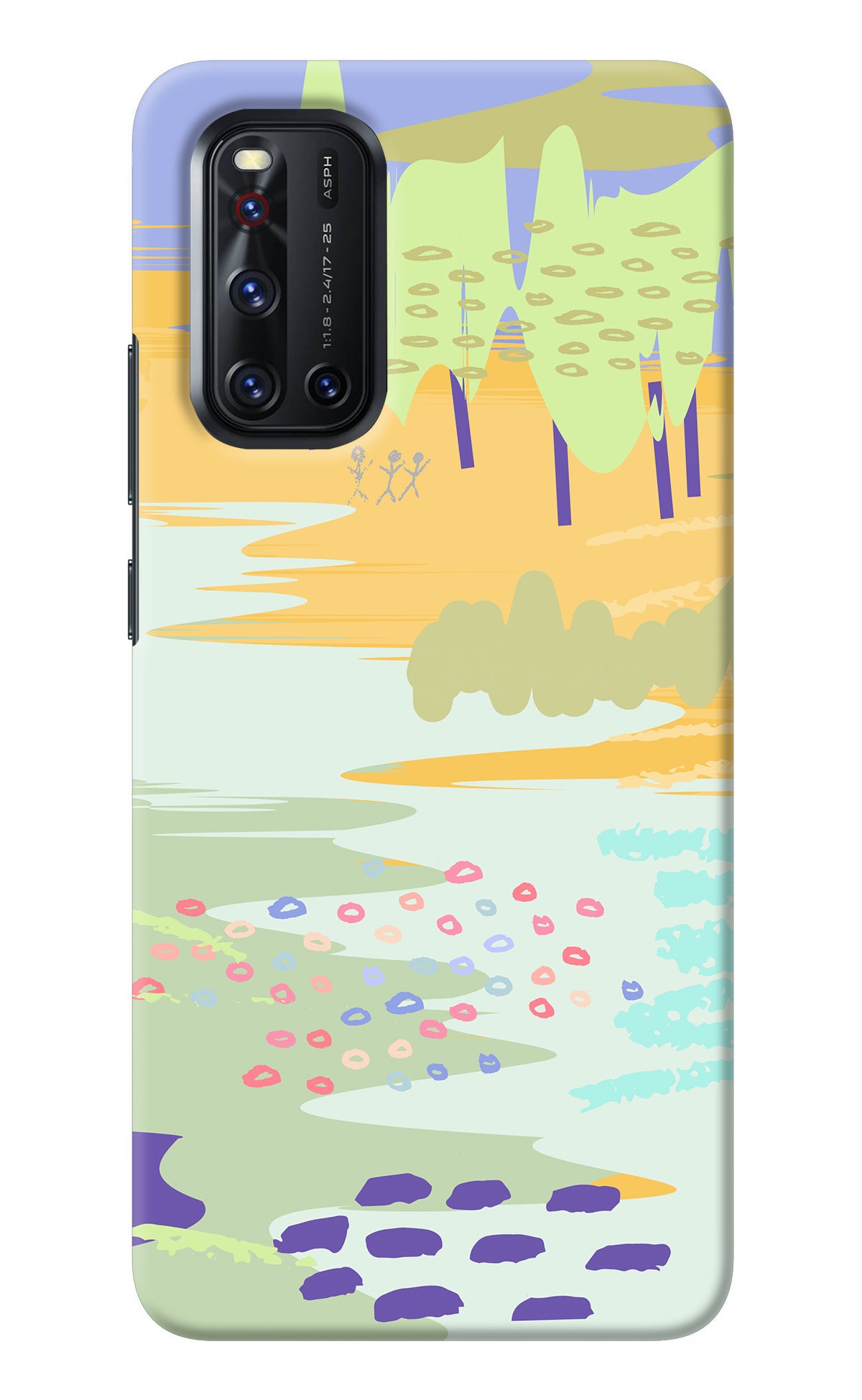 Scenery Vivo V19 Back Cover