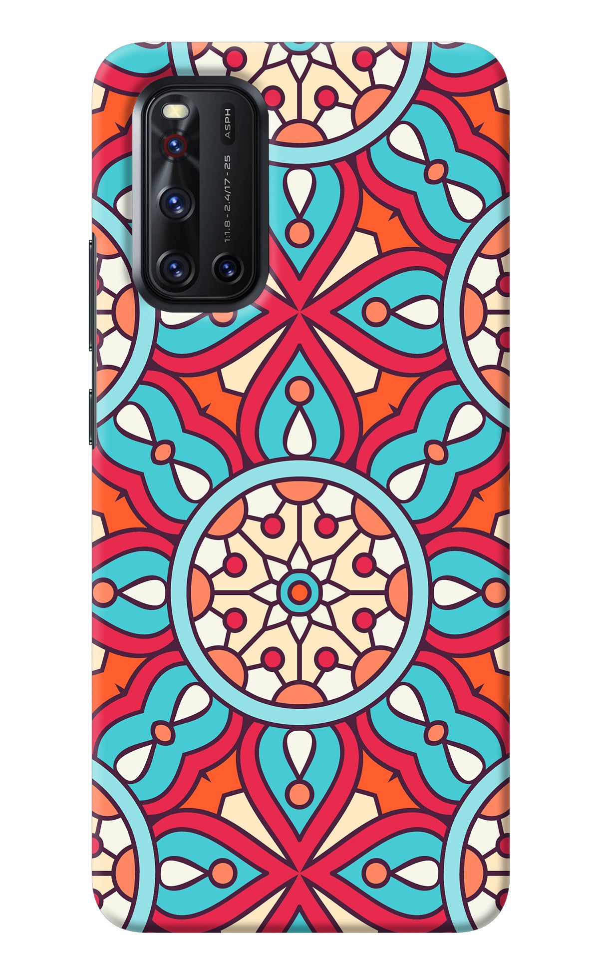 Mandala Geometric Vivo V19 Back Cover