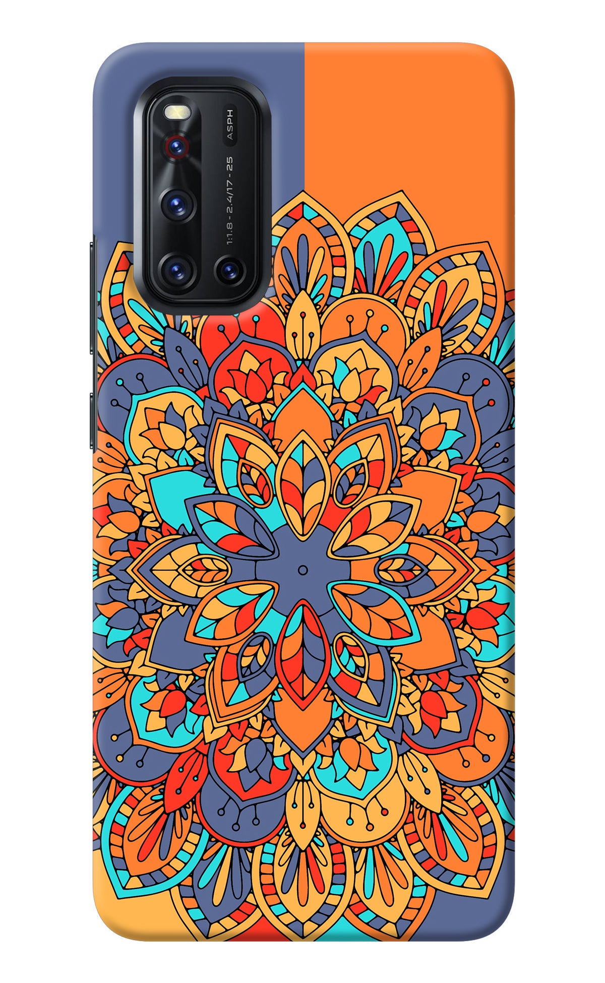 Color Mandala Vivo V19 Back Cover