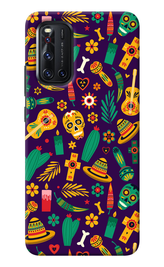 Mexican Artwork Vivo V19 Back Cover