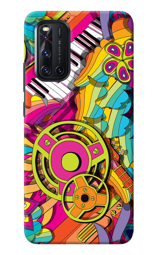 Music Doodle Vivo V19 Back Cover