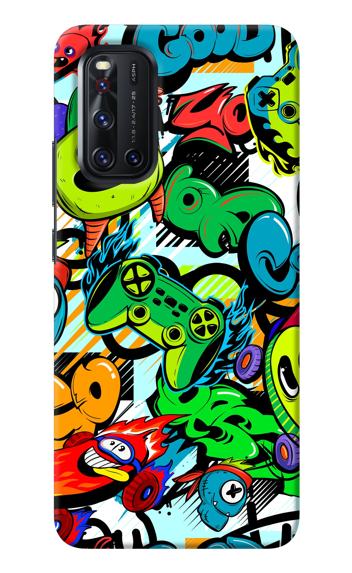 Game Doodle Vivo V19 Back Cover