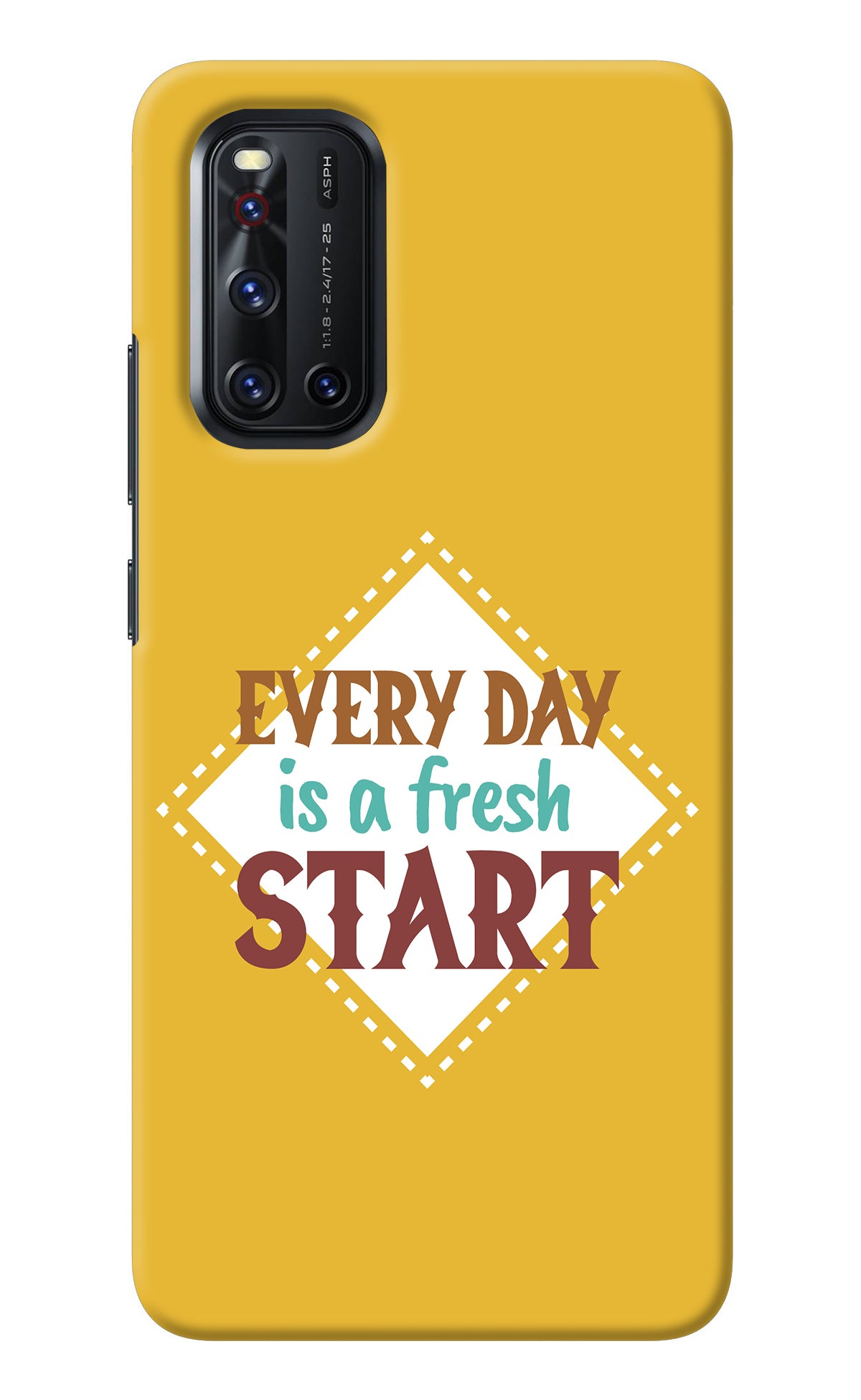 Every day is a Fresh Start Vivo V19 Back Cover