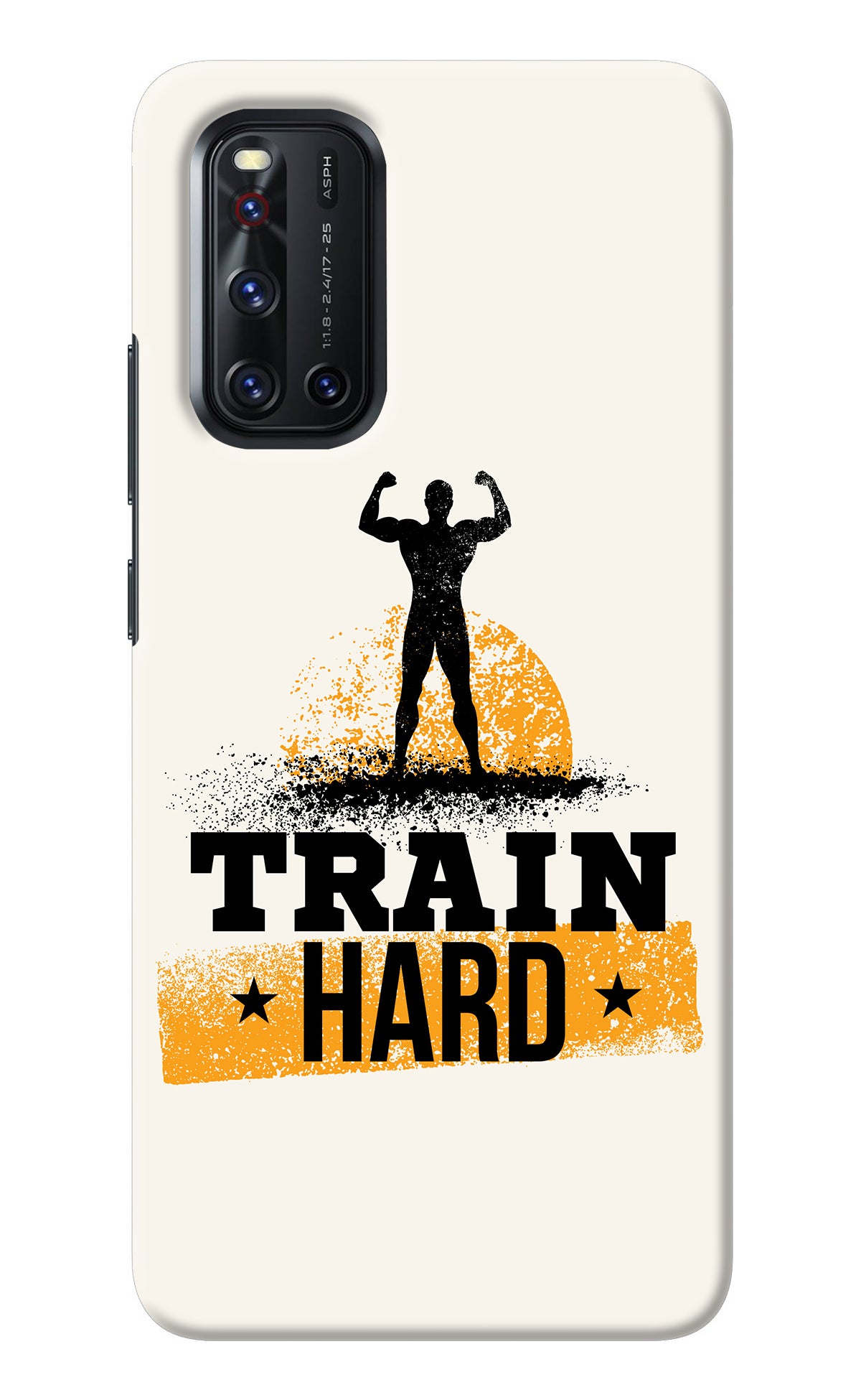 Train Hard Vivo V19 Back Cover