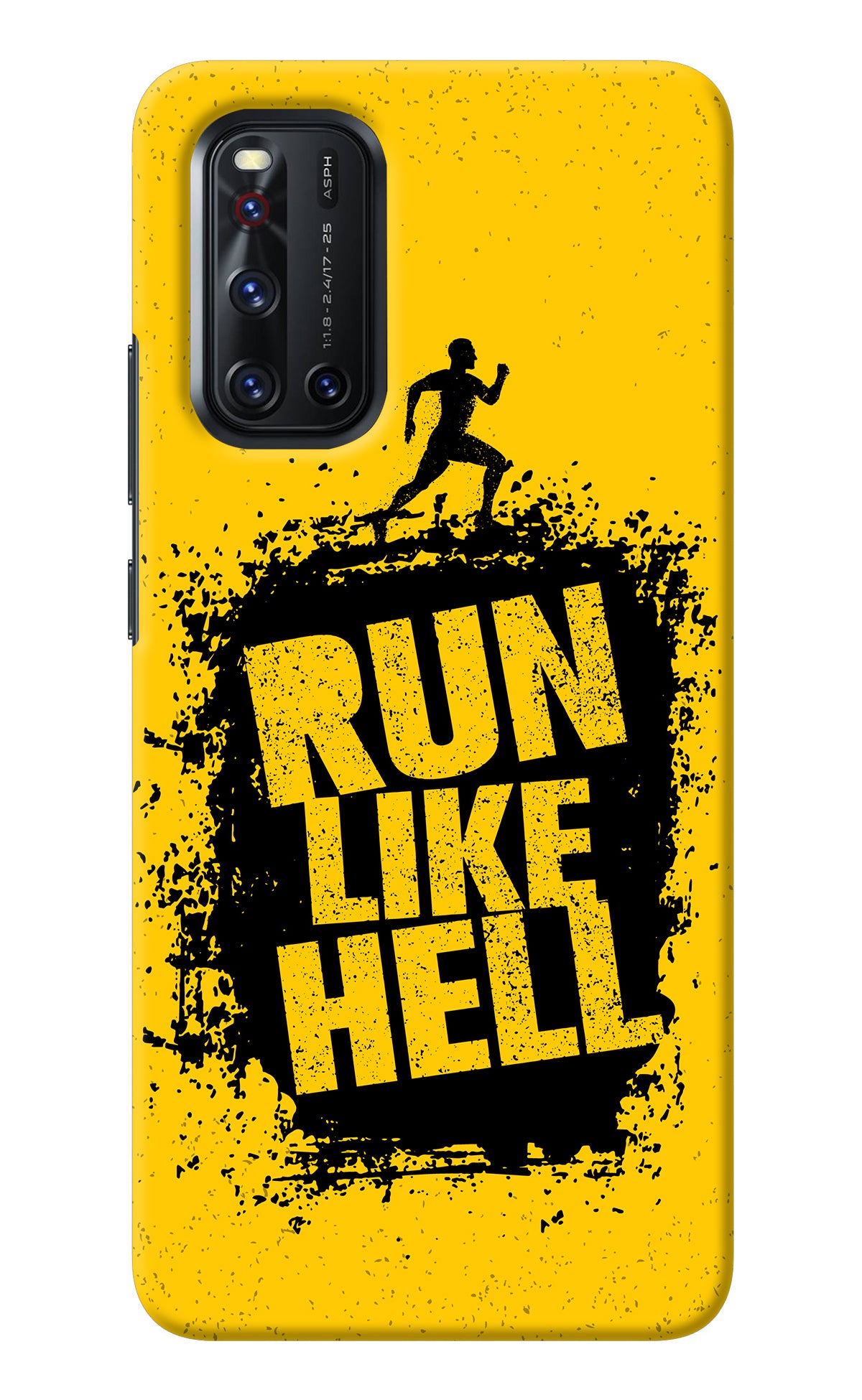 Run Like Hell Vivo V19 Back Cover
