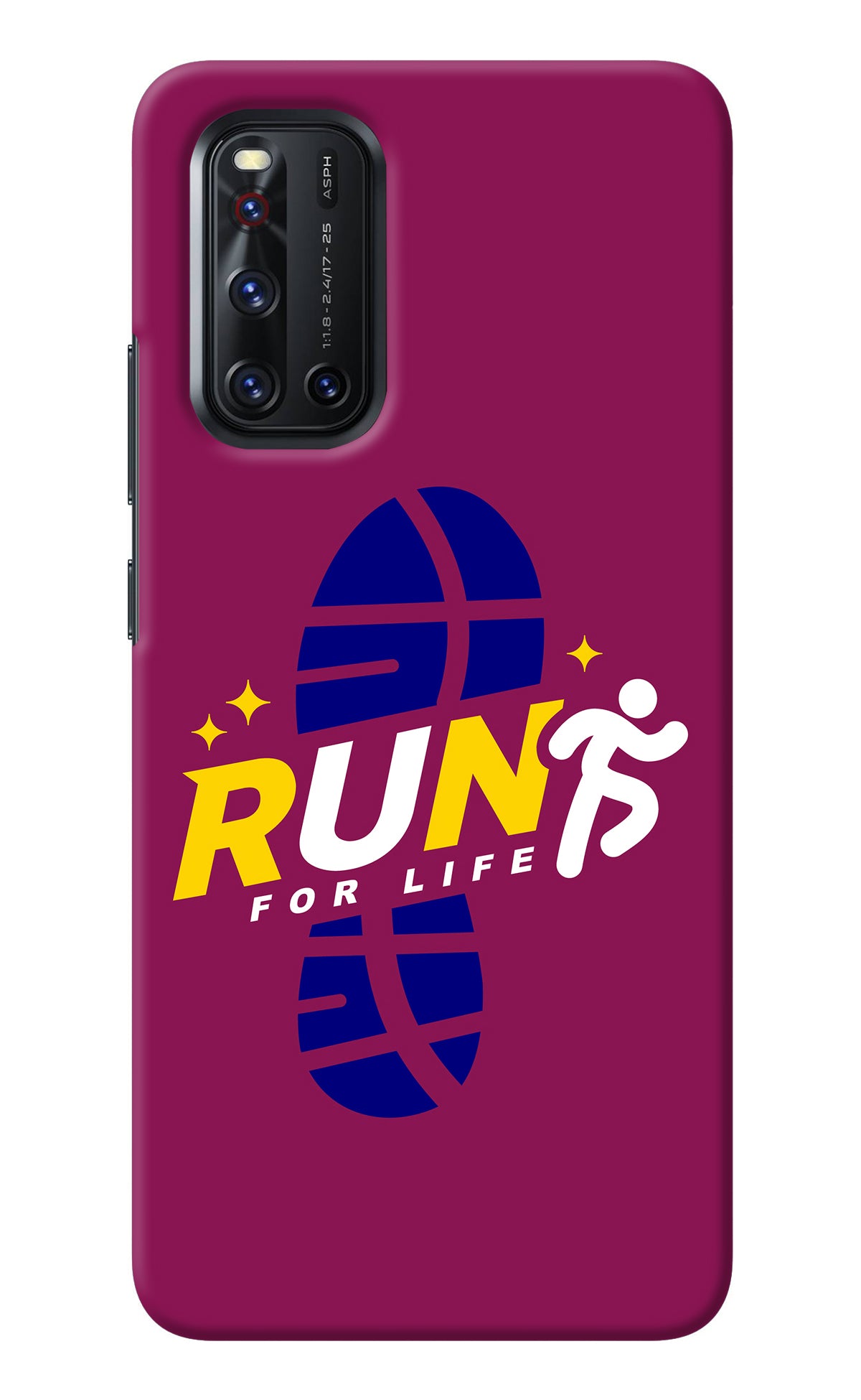 Run for Life Vivo V19 Back Cover