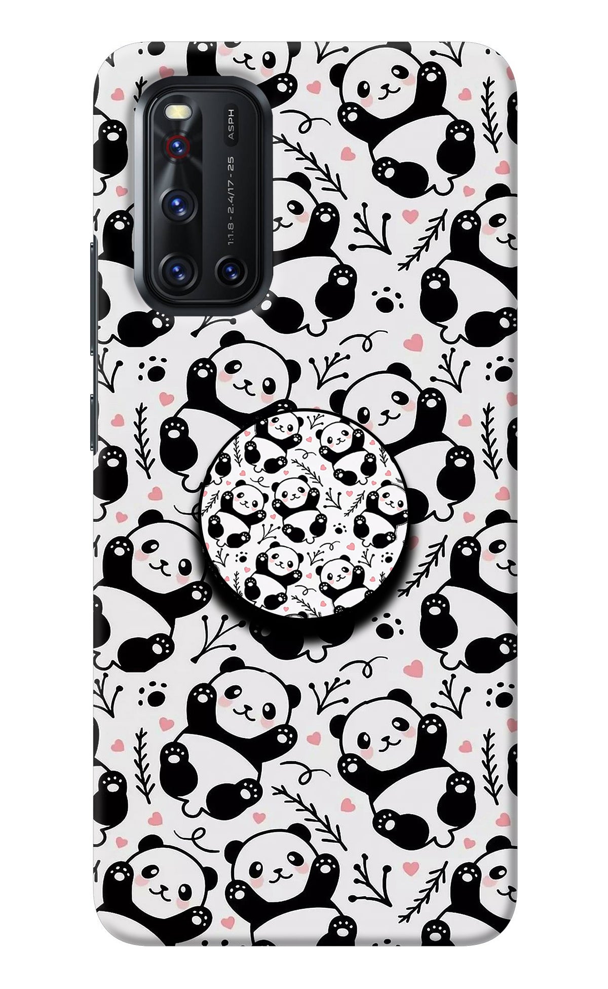 Cute Panda Vivo V19 Pop Case