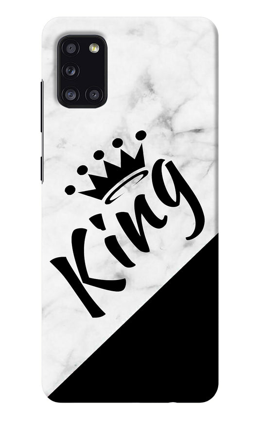 King Samsung A31 Back Cover