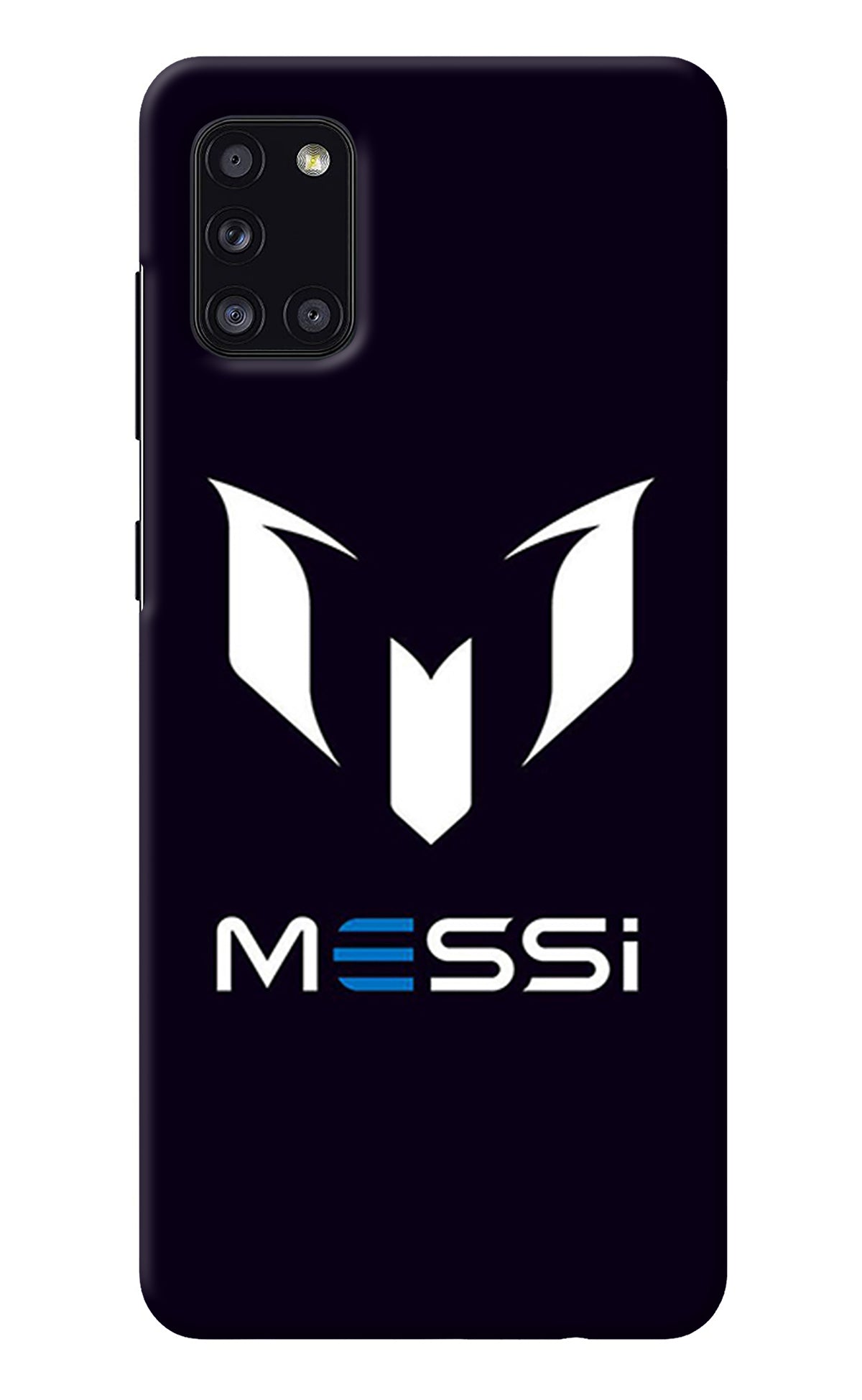 Messi Logo Samsung A31 Back Cover