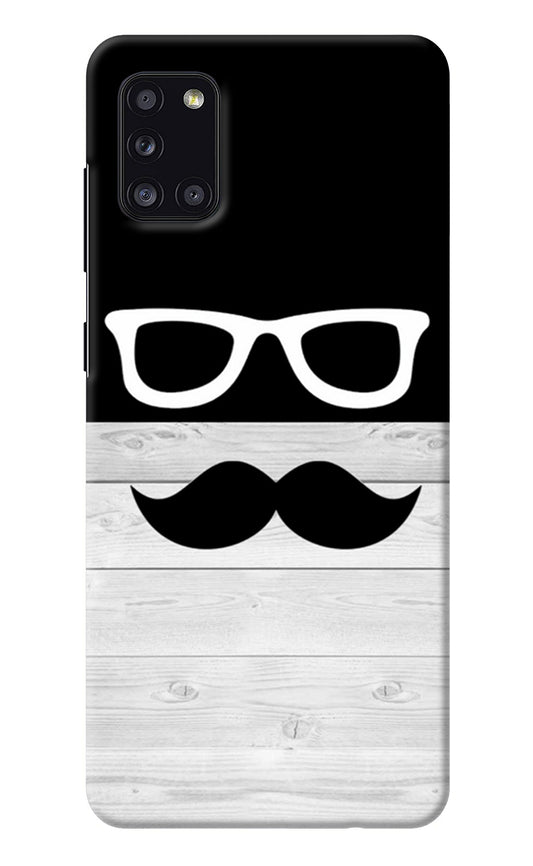 Mustache Samsung A31 Back Cover