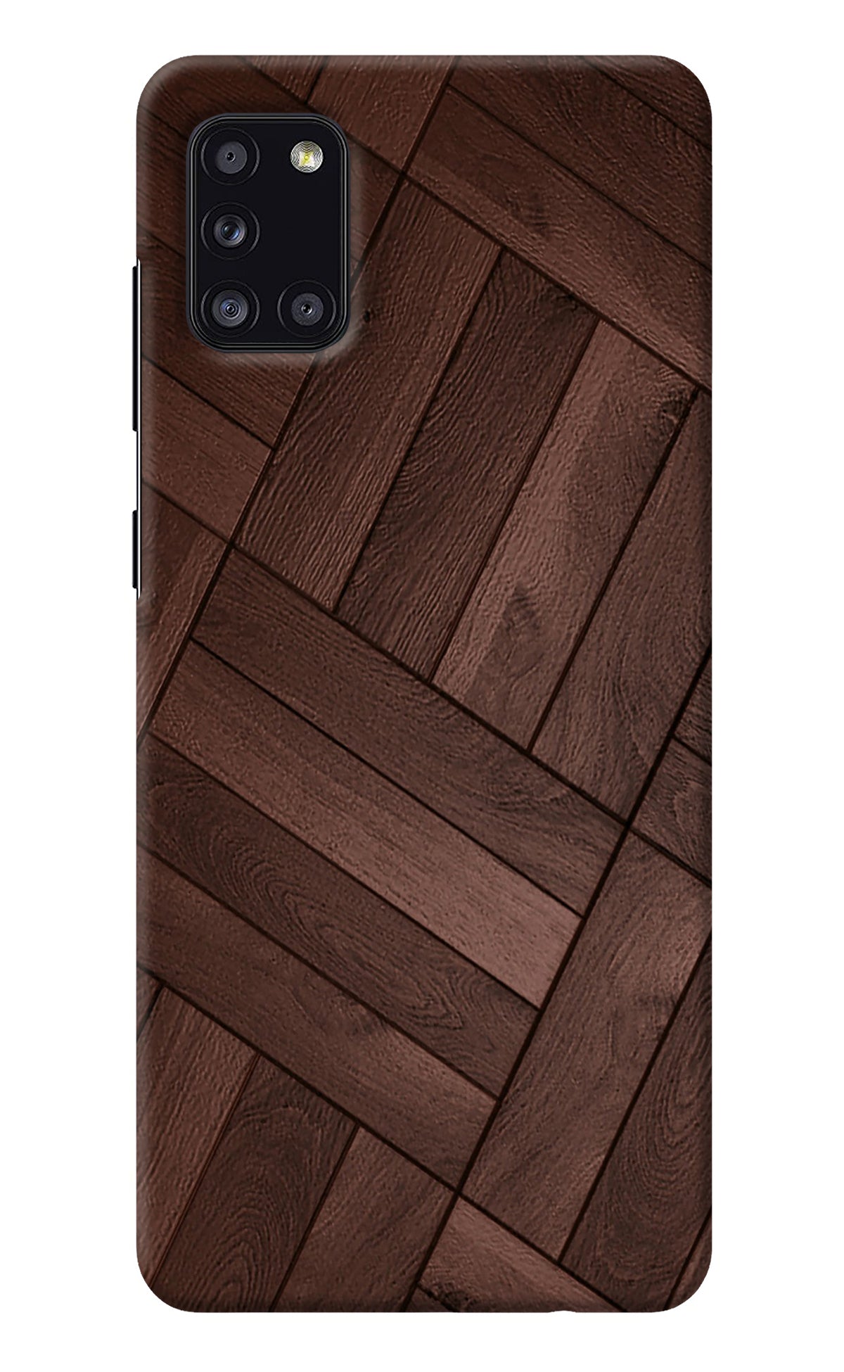 Wooden Texture Design Samsung A31 Back Cover