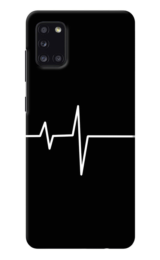 Heart Beats Samsung A31 Back Cover