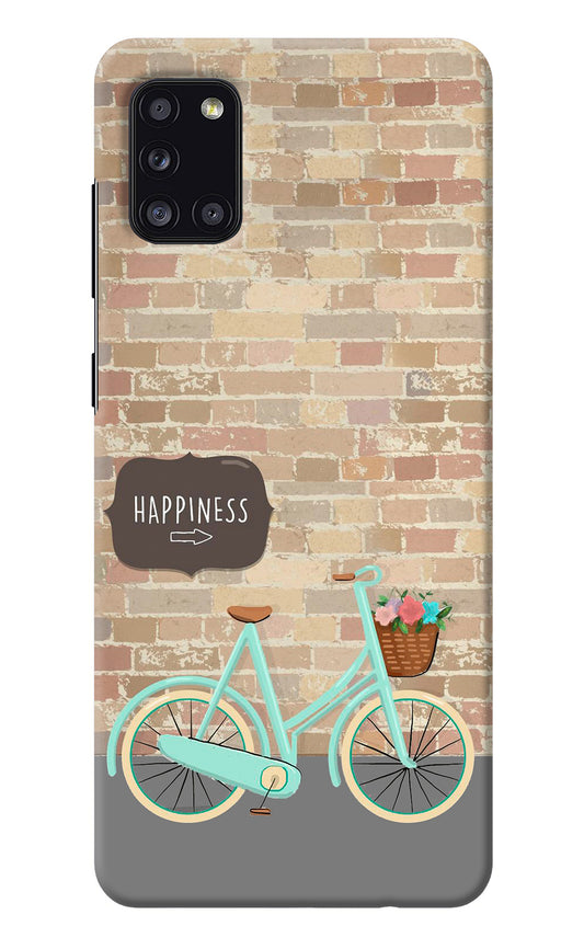 Happiness Artwork Samsung A31 Back Cover