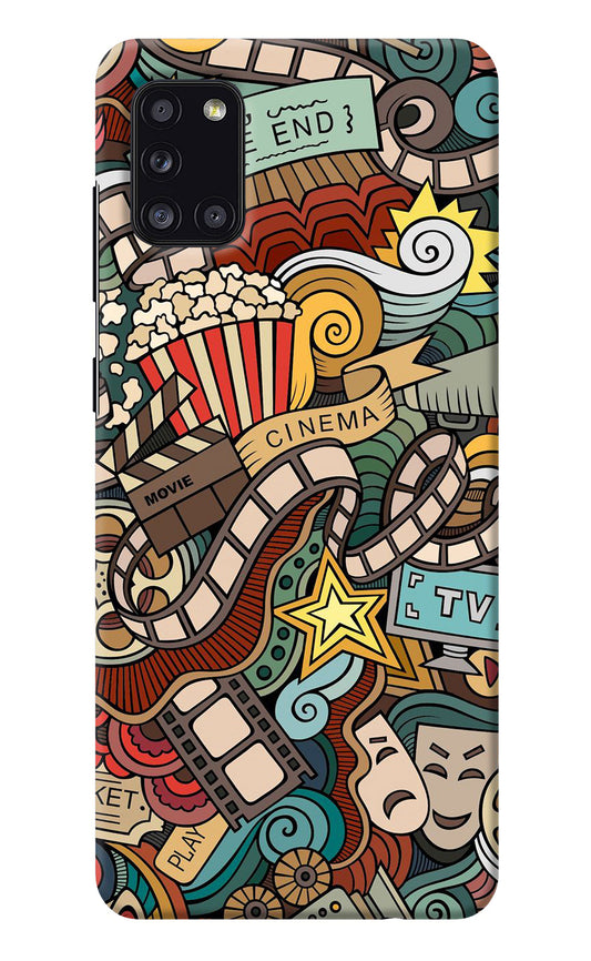 Cinema Abstract Samsung A31 Back Cover