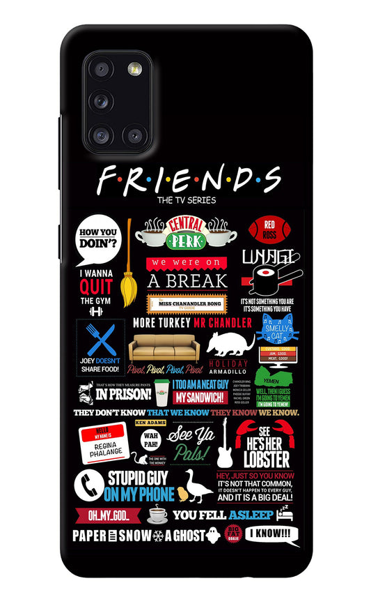 FRIENDS Samsung A31 Back Cover