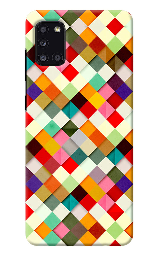 Geometric Abstract Colorful Samsung A31 Back Cover