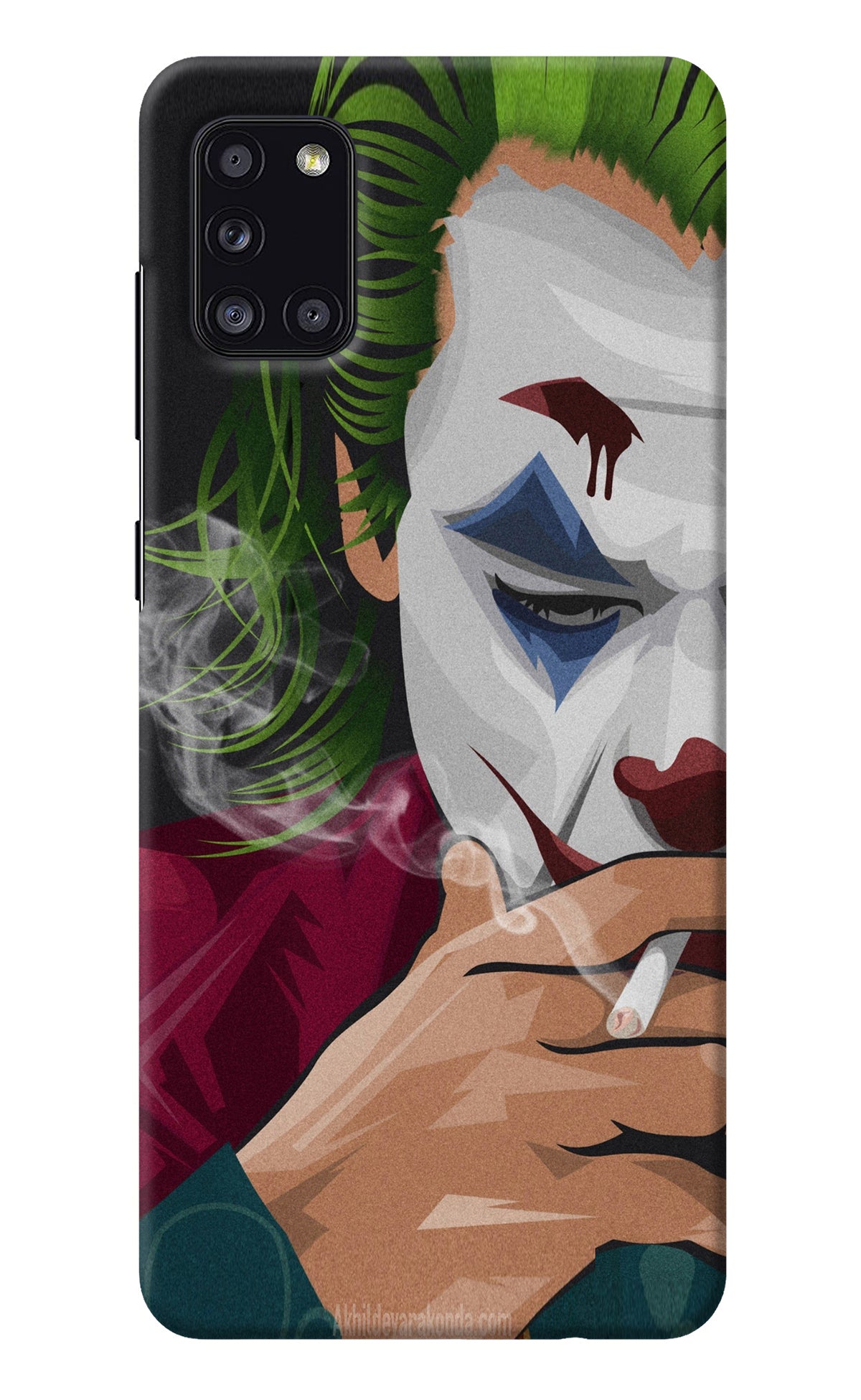 Joker Smoking Samsung A31 Back Cover