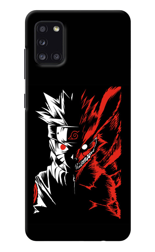Naruto Two Face Samsung A31 Back Cover