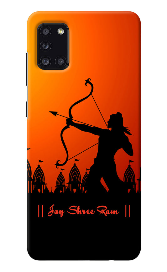 Lord Ram - 4 Samsung A31 Back Cover