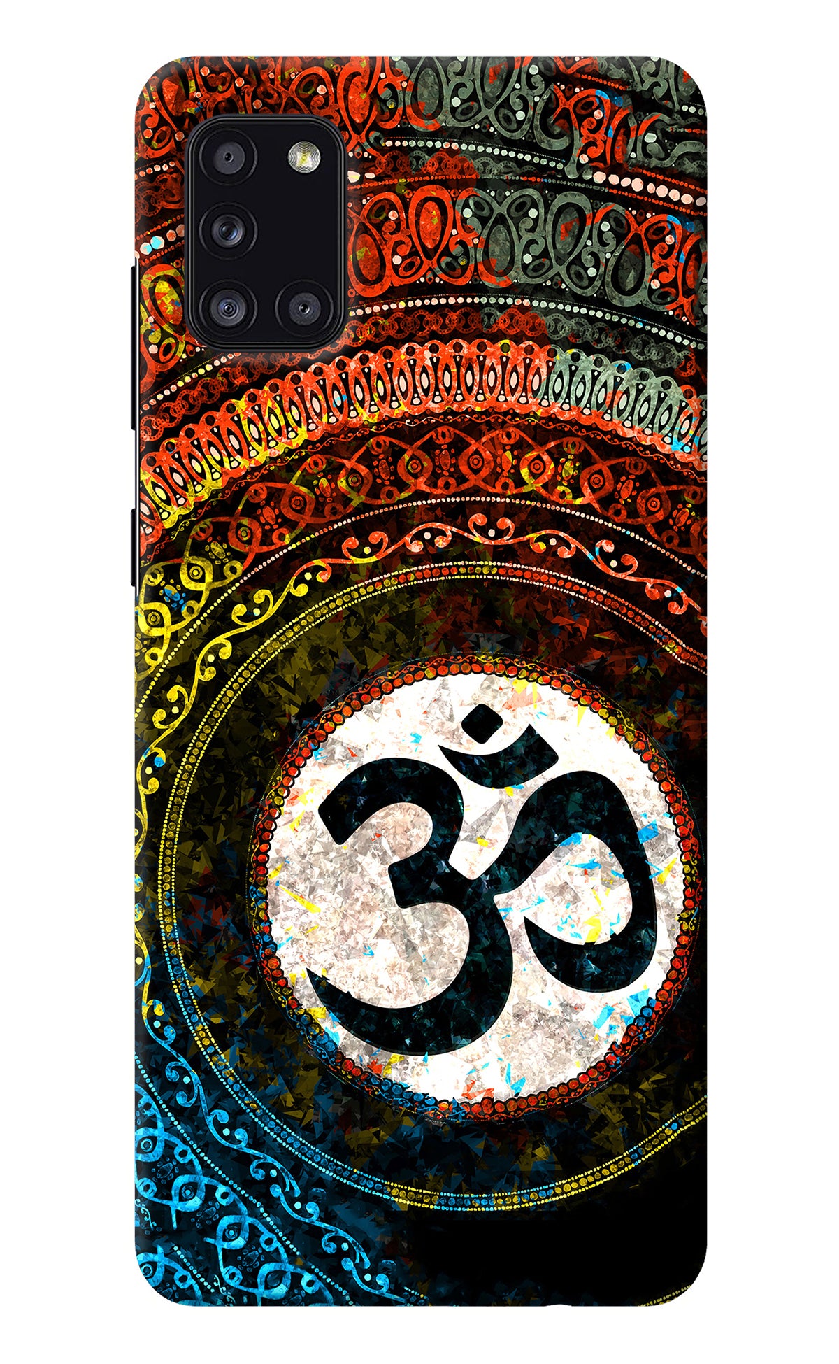 Om Cultural Samsung A31 Back Cover