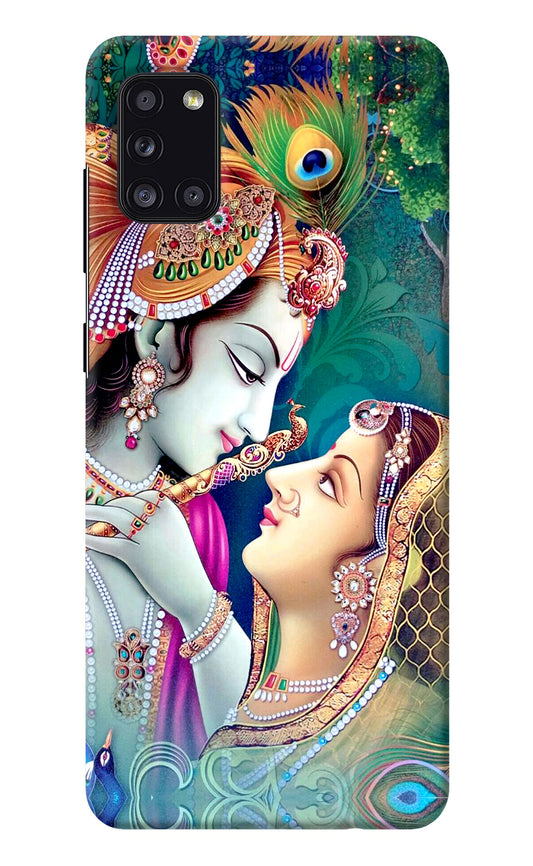 Lord Radha Krishna Samsung A31 Back Cover