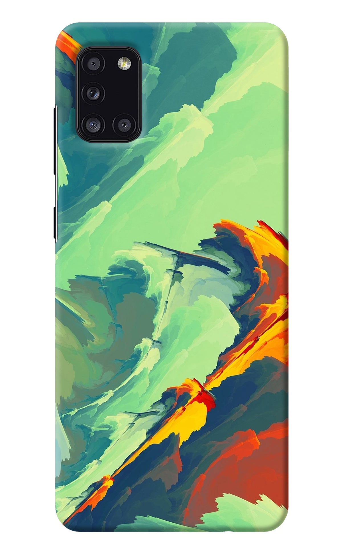 Paint Art Samsung A31 Back Cover